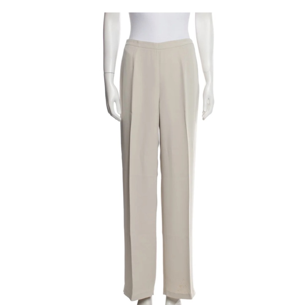 Giorgio Armani Cream Women's Trousers